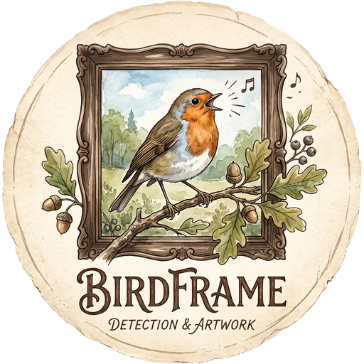 BirdFrame - detection & artwork